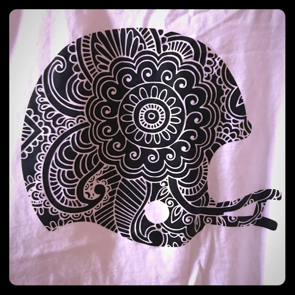 XLarge Football Helmet Mandala Tee